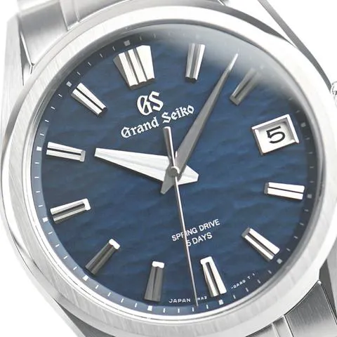 Grand Seiko Evolution 9 SLGA021 40mm Stainless steel Blue 6