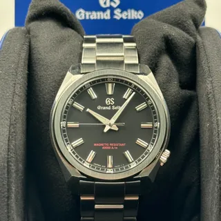 Grand Seiko Sport Collection SBGX343 Stainless steel Black