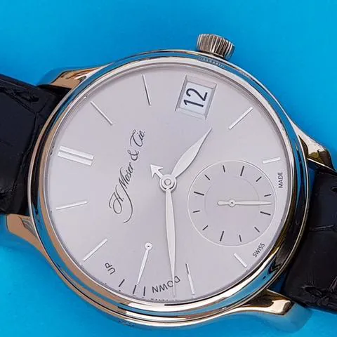 H. Moser & Cie. Endeavour 1341-0204 40.8mm White gold Silver 2