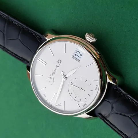 H. Moser & Cie. Endeavour 1341-0204 40.8mm White gold Silver 8