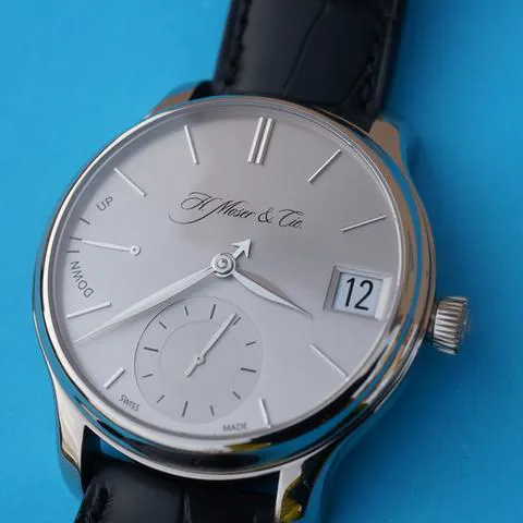 H. Moser & Cie. Endeavour 1341-0204 40.8mm White gold Silver 9