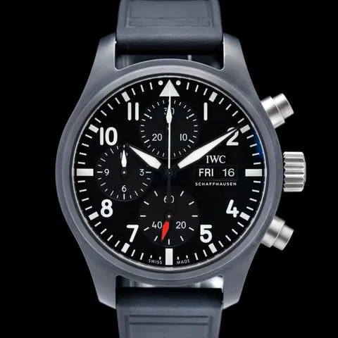 IWC Pilot Chronograph Top Gun IW389401 42mm Ceramic Black