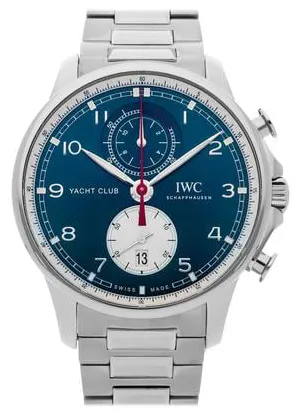 IWC Portugieser IW390704 44mm Stainless steel Blue