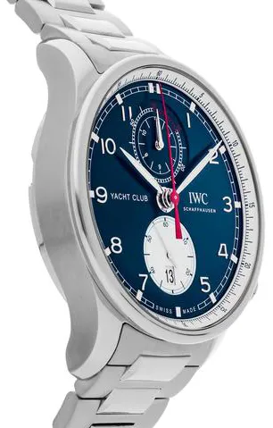 IWC Portugieser IW390704 44mm Stainless steel Blue 2