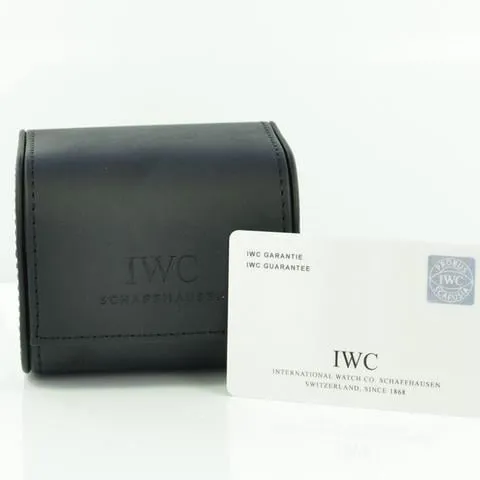 IWC Portuguese Chronograph 3714 41mm Stainless steel Black 2