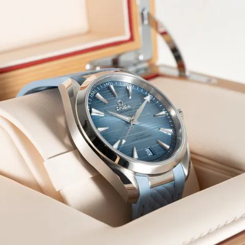 Omega Aqua Terra 150M 220.12.41.21.03.008 41mm Stainless steel Blue 2