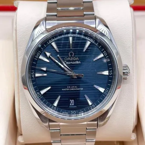 Omega Aqua Terra 220.10.41.21.03.004 41mm Stainless steel Blue