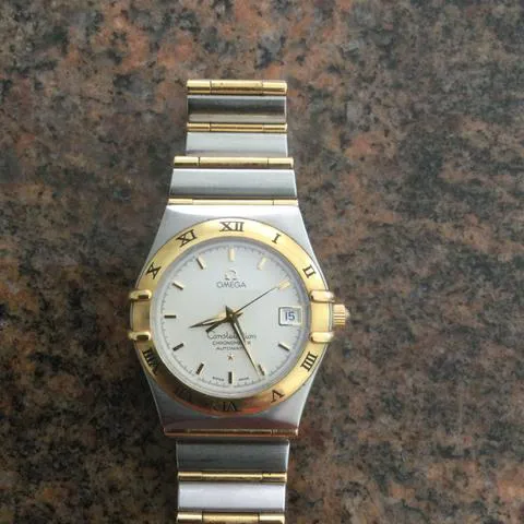 Omega Constellation 1202.30.00 36mm Yellow gold and Stainless steel Silver