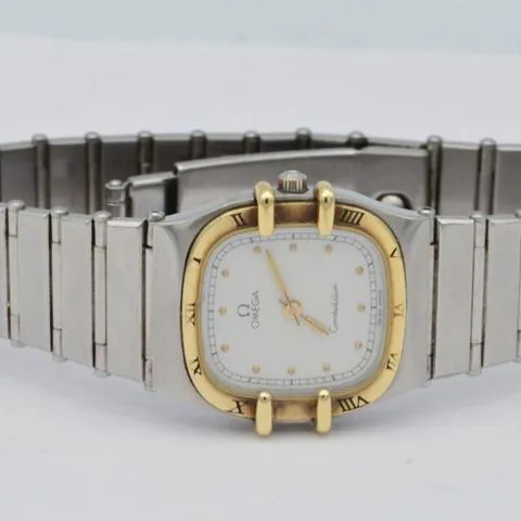 Omega Constellation Ladies 25mm Yellow gold and Stainless steel 8