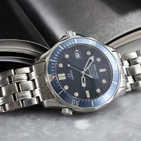 Omega Seamaster Diver 300M 25318000 41mm Stainless steel Blue 1