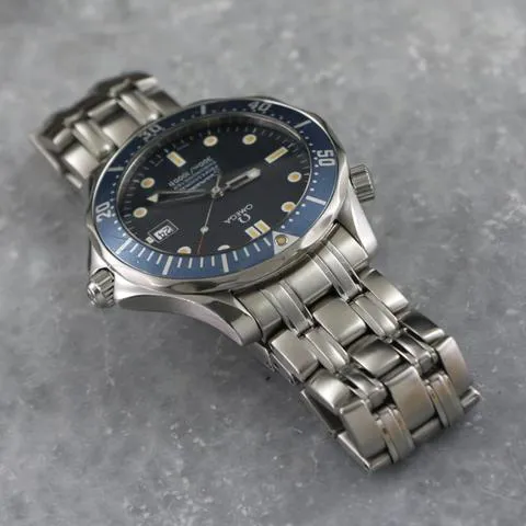 Omega Seamaster Diver 300M 25318000 41mm Stainless steel Blue 9