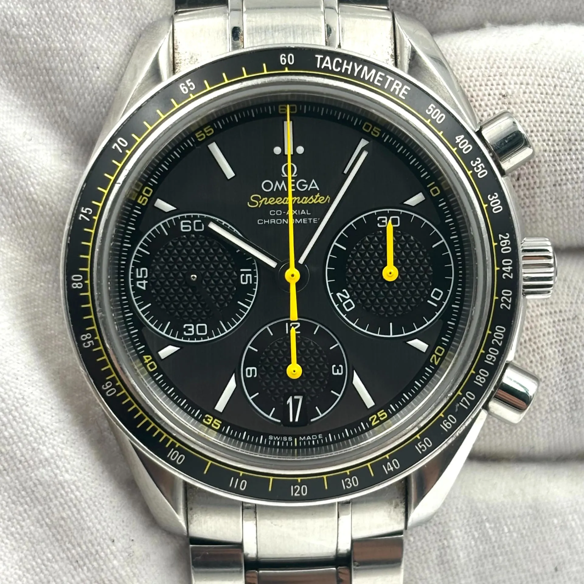 Omega Speedmaster Racing 326.30.40.50.06.001 40mm Ceramic and Stainless steel Gray