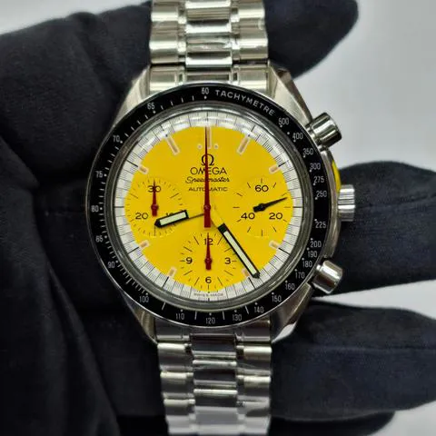 Omega Speedmaster Reduced 3510.12 39mm Stainless steel Yellow