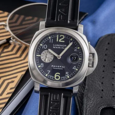 Panerai Luminor PAM 00086 44mm Stainless steel Blue