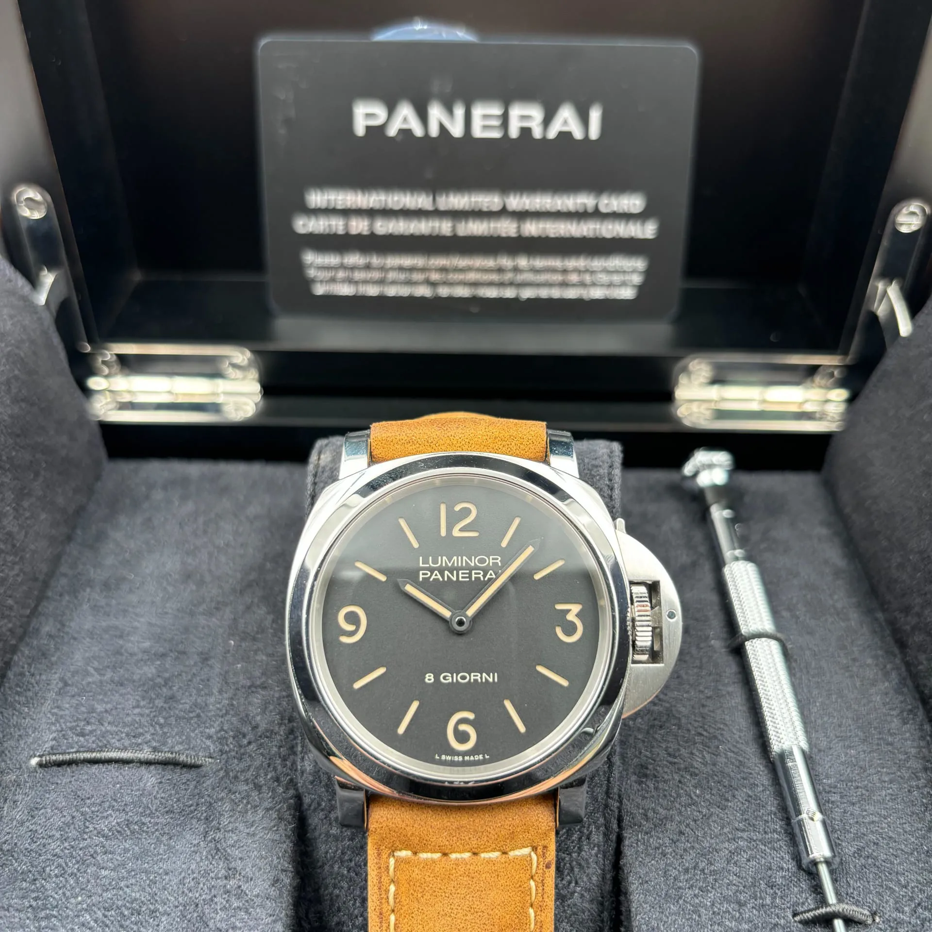 Panerai Luminor PAM 00914 44mm Stainless steel Black 1