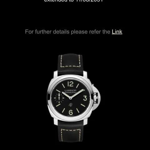 Panerai Luminor PAM01084 44mm Stainless steel Black 21