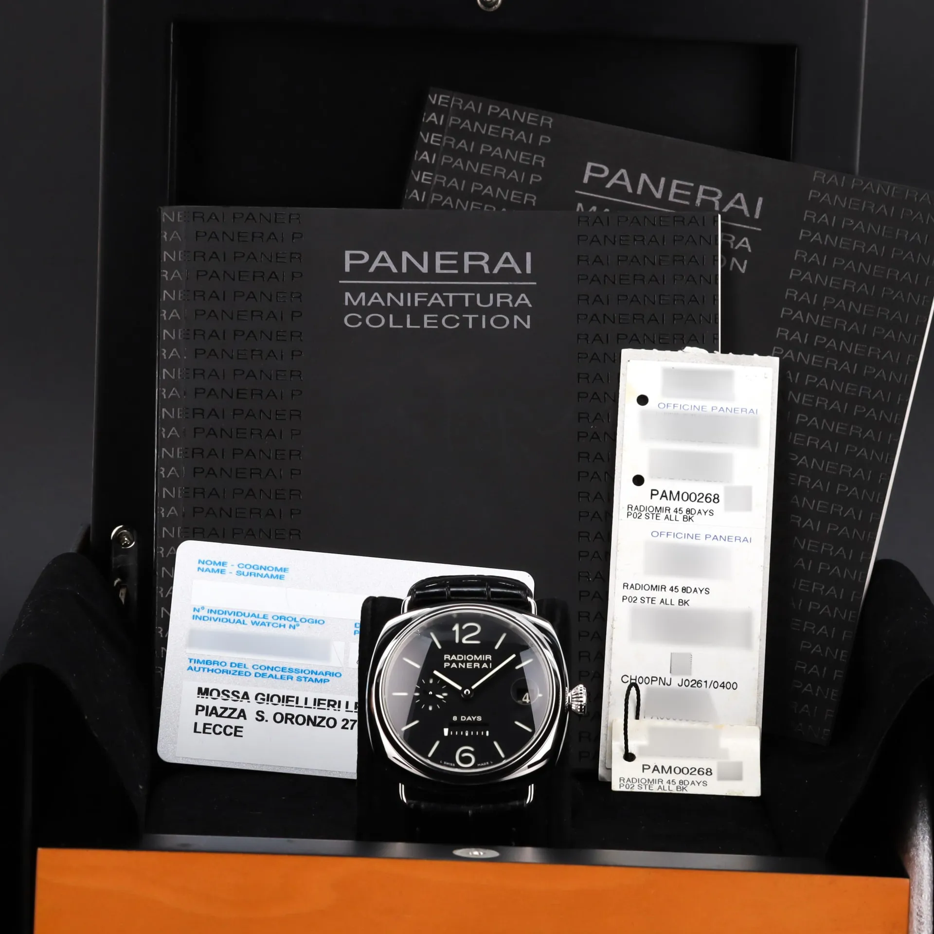 Panerai Radiomir PAM 00268 45mm Stainless steel Black 7