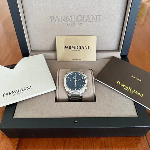 Parmigiani Fleurier Tonda PFC915-1020001-100182 42mm Stainless steel Blue