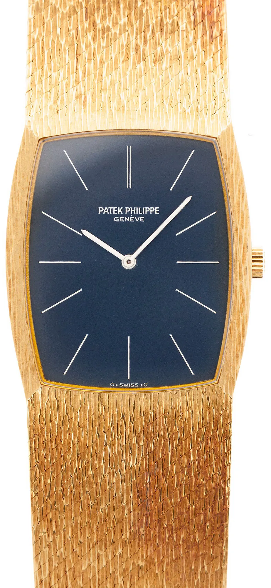 Patek Philippe 3528 26mm  18k YG Blue