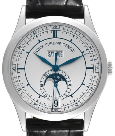 Patek Philippe Annual Calendar 5396G 38.5mm White gold Silver