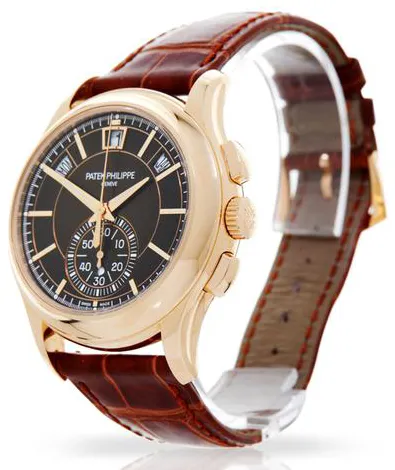 Patek Philippe Annual Calendar Chronograph 5905R-001 42mm Rose gold Brown 1