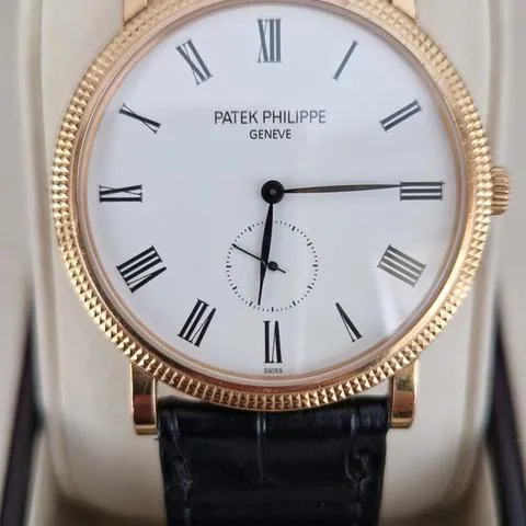 Patek Philippe Calatrava 5119R-001 36mm Rose gold White