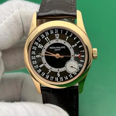 Patek Philippe Calatrava 6000R 37mm Rose gold Brown