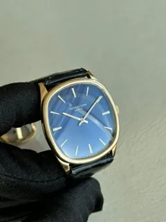 Patek Philippe Ellipse 3844 Yellow gold Blue