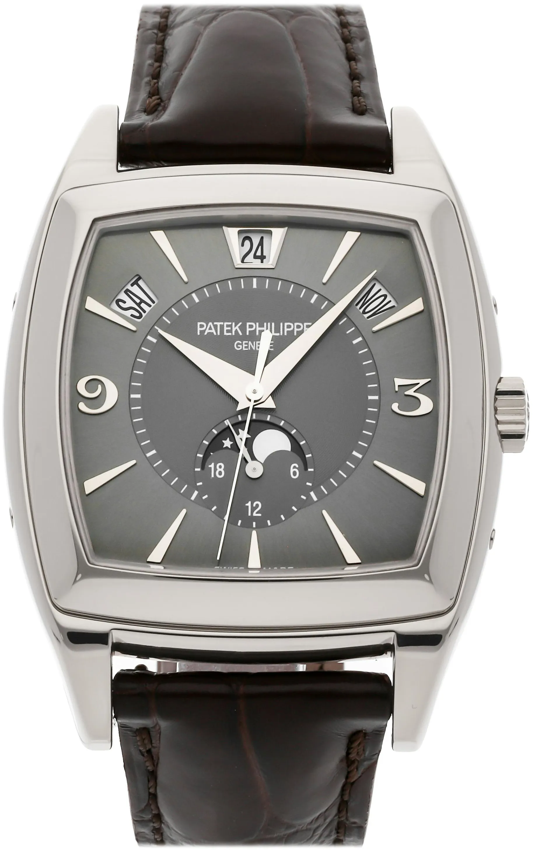 Patek Philippe Gondolo 5135G-010 38mm White gold Gray