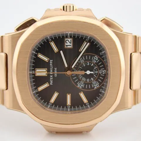 Patek Philippe Nautilus 5980/1R-001 40.5mm Rose gold Black