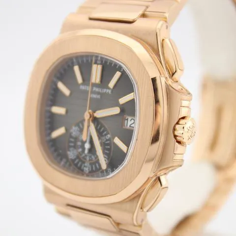 Patek Philippe Nautilus 5980/1R-001 40.5mm Rose gold Black 5