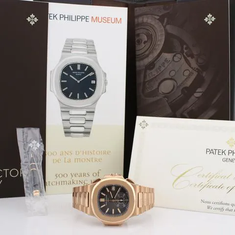 Patek Philippe Nautilus 5980/1R-001 40.5mm Rose gold Black 1