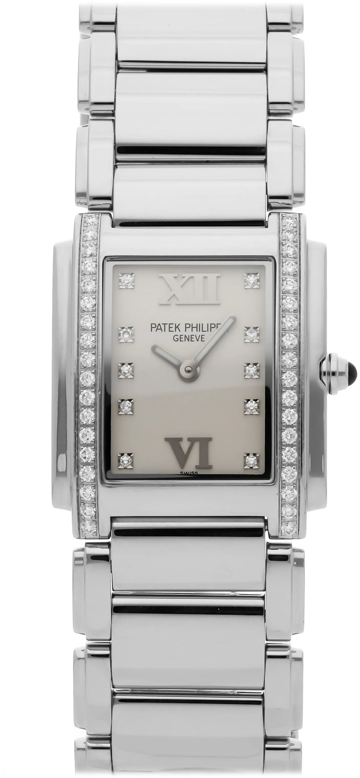 Patek Philippe Twenty~4 4910/10A-011 25mm Stainless steel Silver