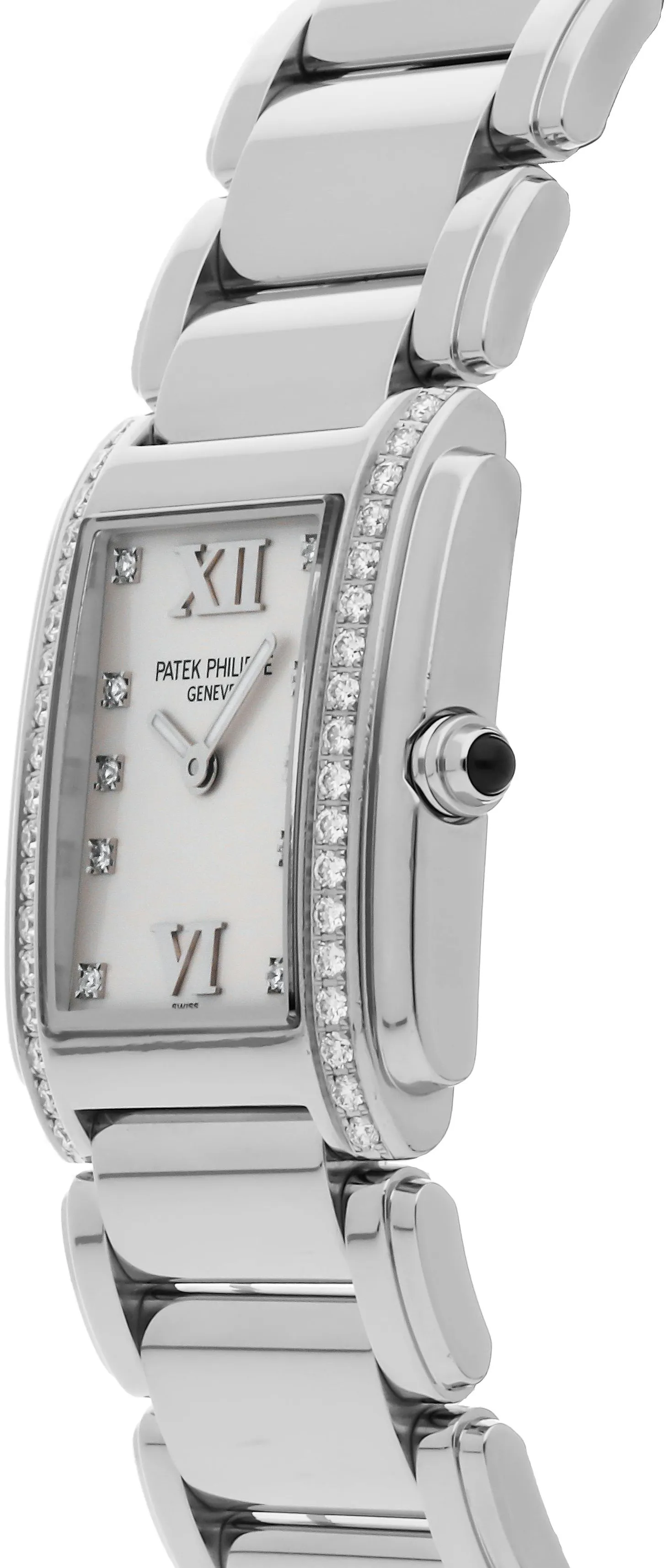 Patek Philippe Twenty~4 4910/10A-011 25mm Stainless steel White 1