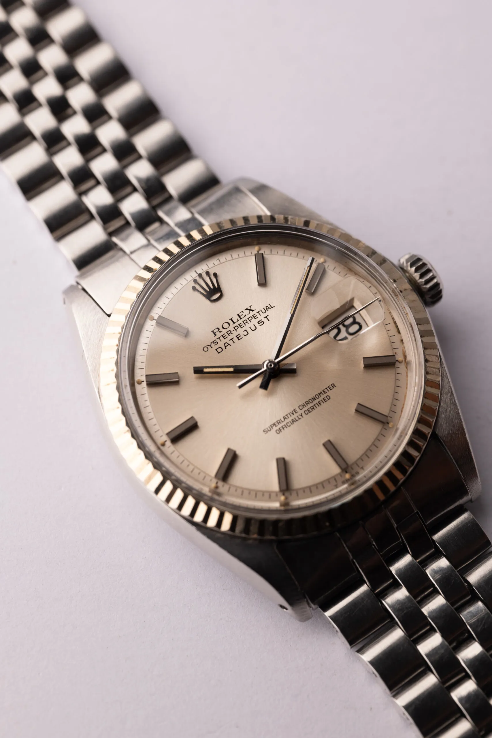 Rolex Datejust 1601 36mm White gold Silver 4