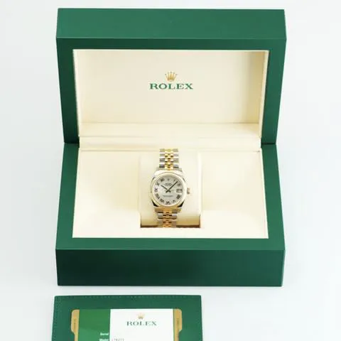 Rolex Datejust 31 178273 31mm Yellow gold and Stainless steel White 2