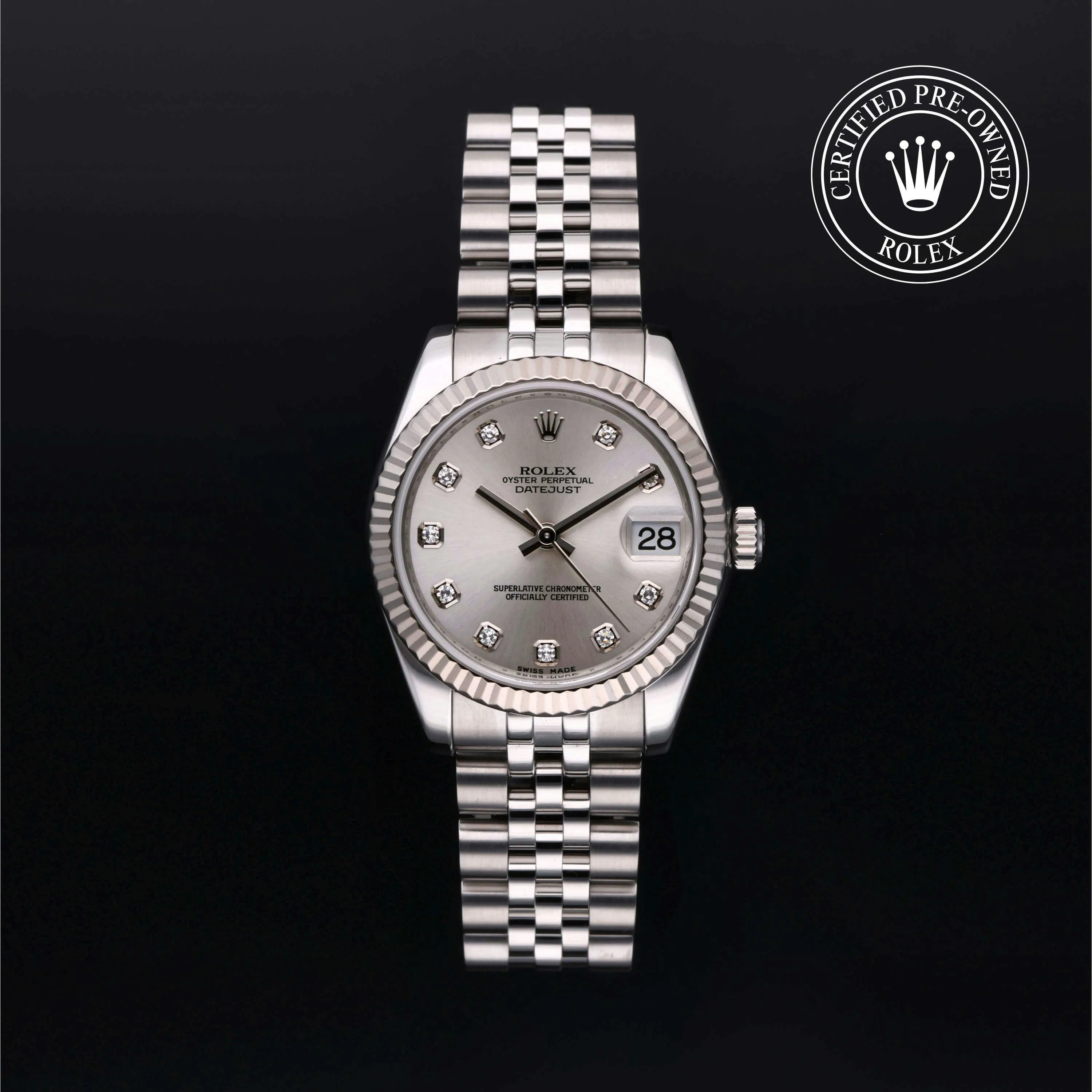 Rolex Datejust 31 178274-0018 31mm Stainless steel Silver