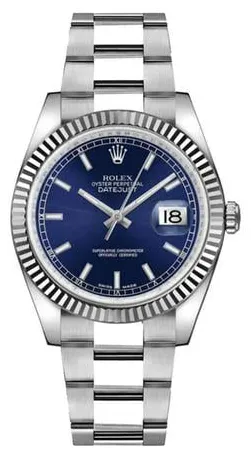 Rolex Datejust 36 116234 36mm Stainless steel Blue