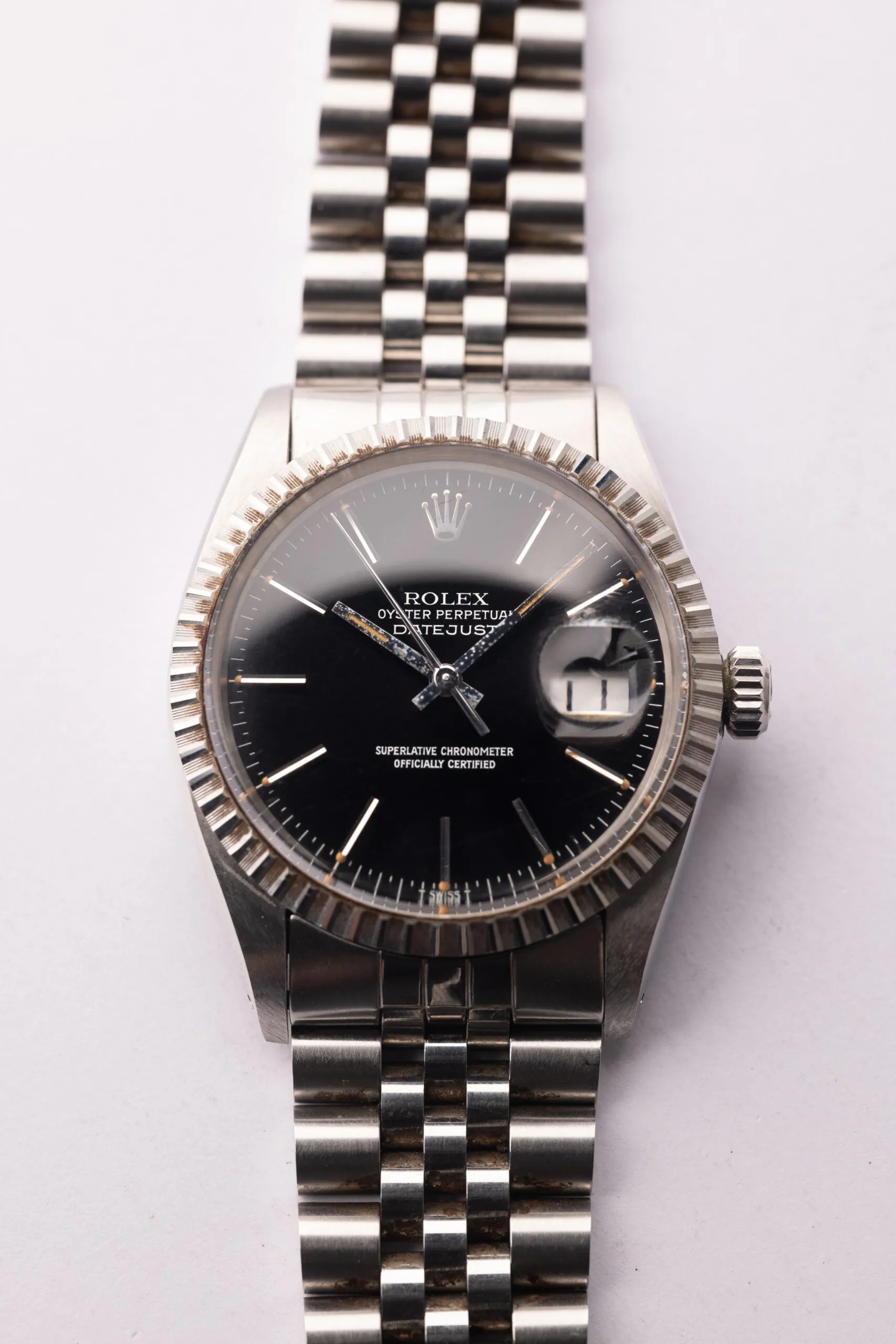 Rolex Datejust 36 16030 Stainless steel Black 3