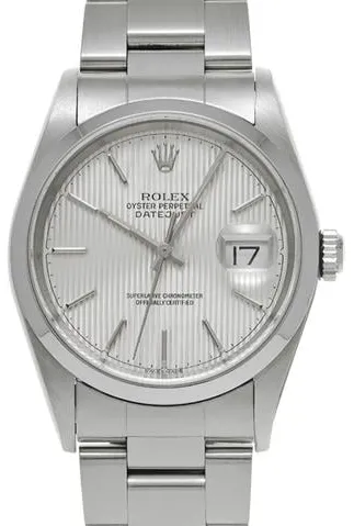 Rolex Datejust 36 16200 36mm Stainless steel Silver