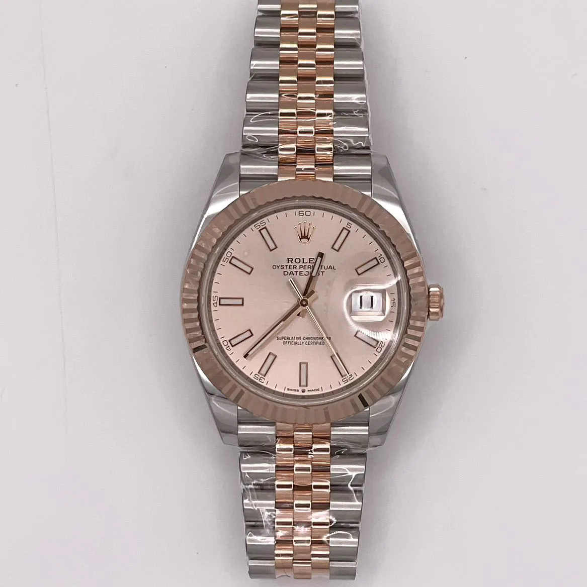 Rolex Datejust 41 126331-0010 41mm Oystersteel and Everose gold Pink