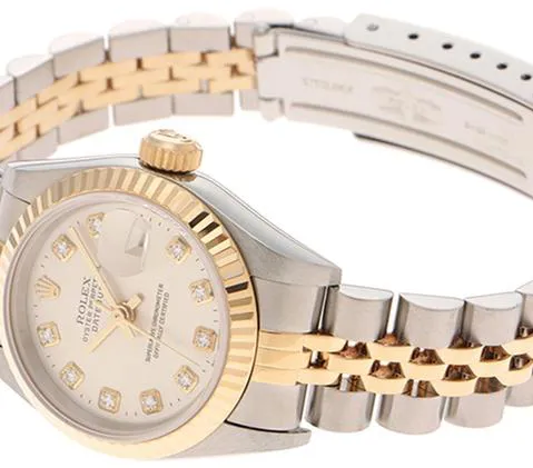 Rolex Datejust 69173G 26mm Yellow gold and Stainless steel Silver 2