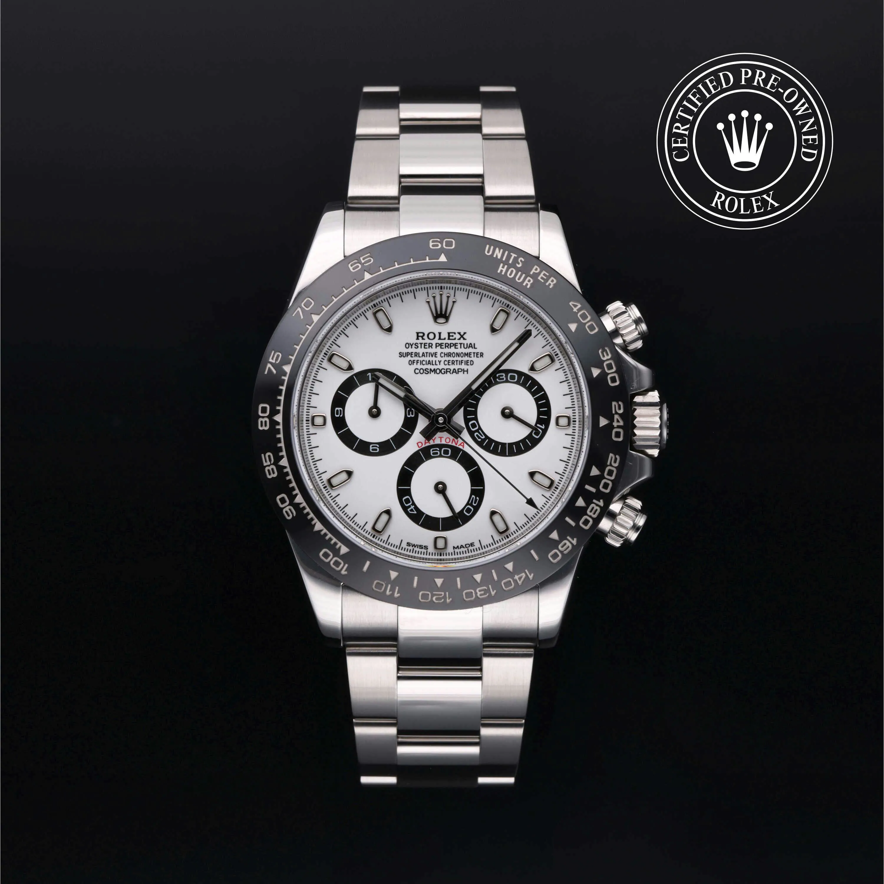 Rolex Daytona 116500LN-0001 40mm Stainless steel White