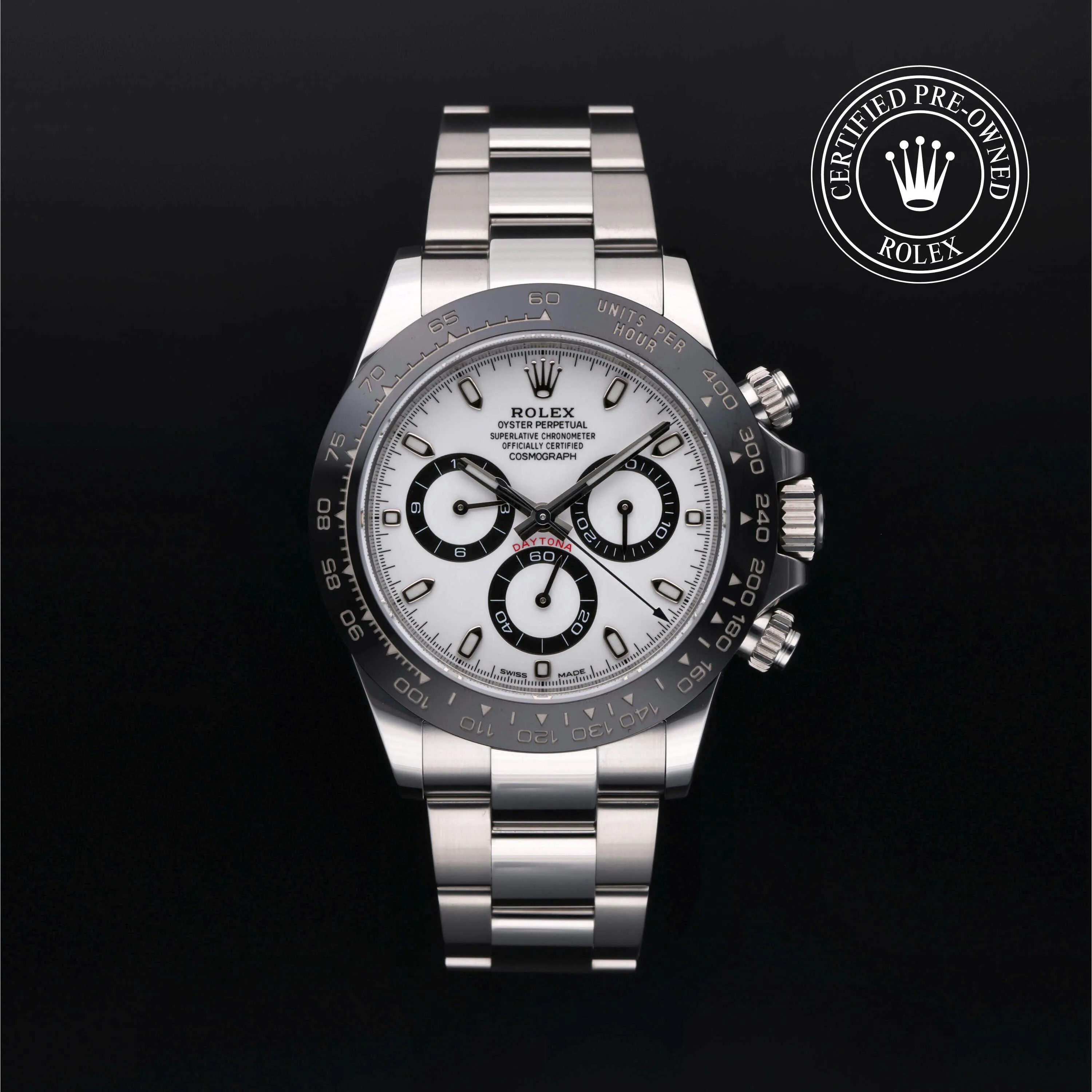 Rolex Daytona 116500LN-0001 40mm Stainless steel White