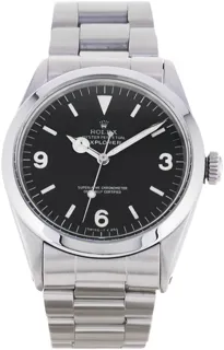 Rolex Explorer 1016 Stainless steel Black