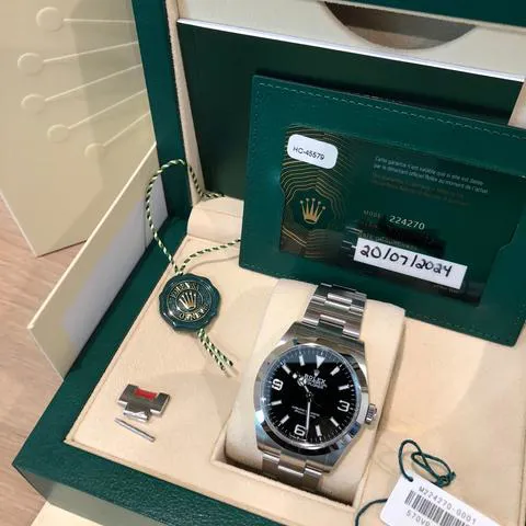 Rolex Explorer 224270 40mm Stainless steel Black 7