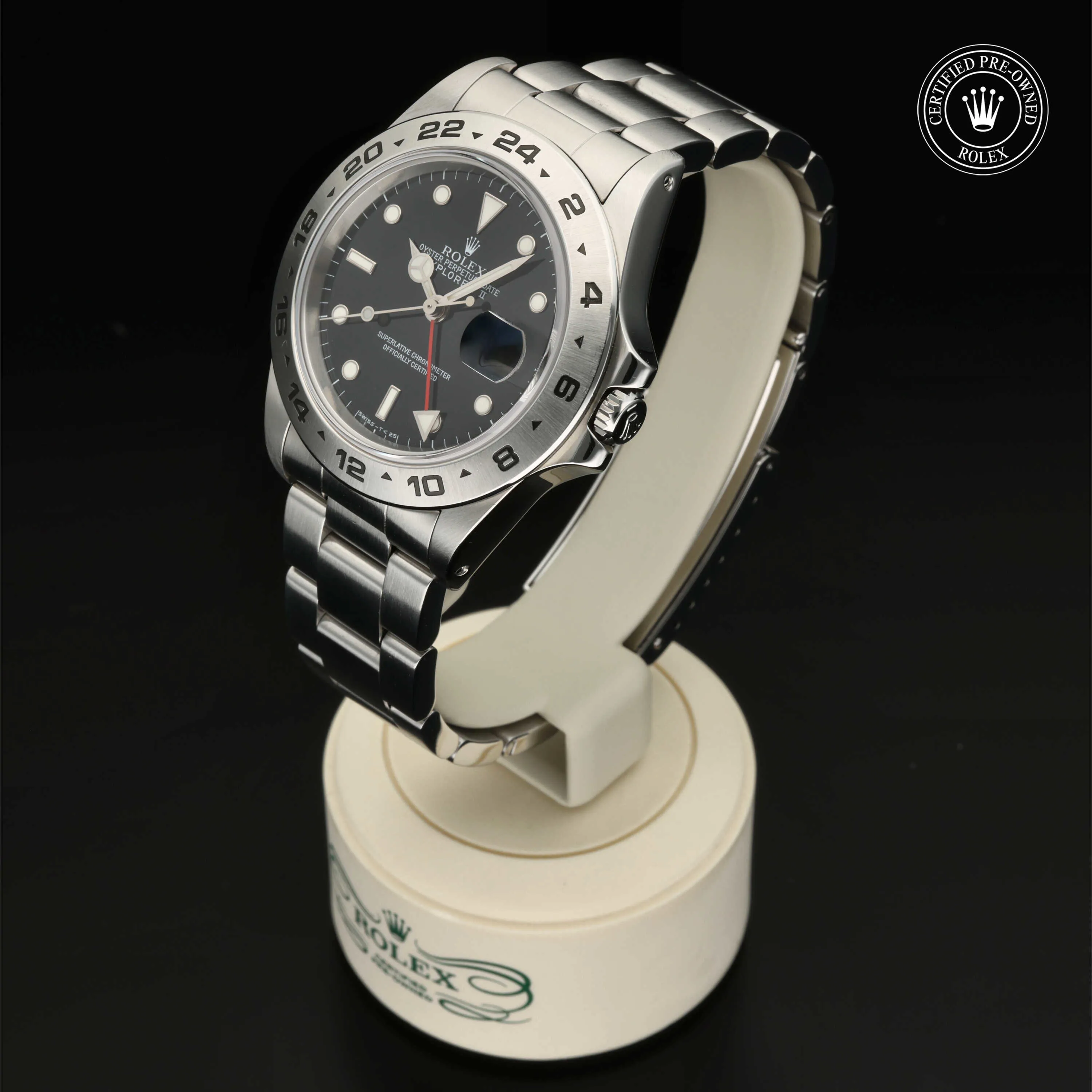 Rolex Explorer II 16550 40mm Stainless steel Black 2