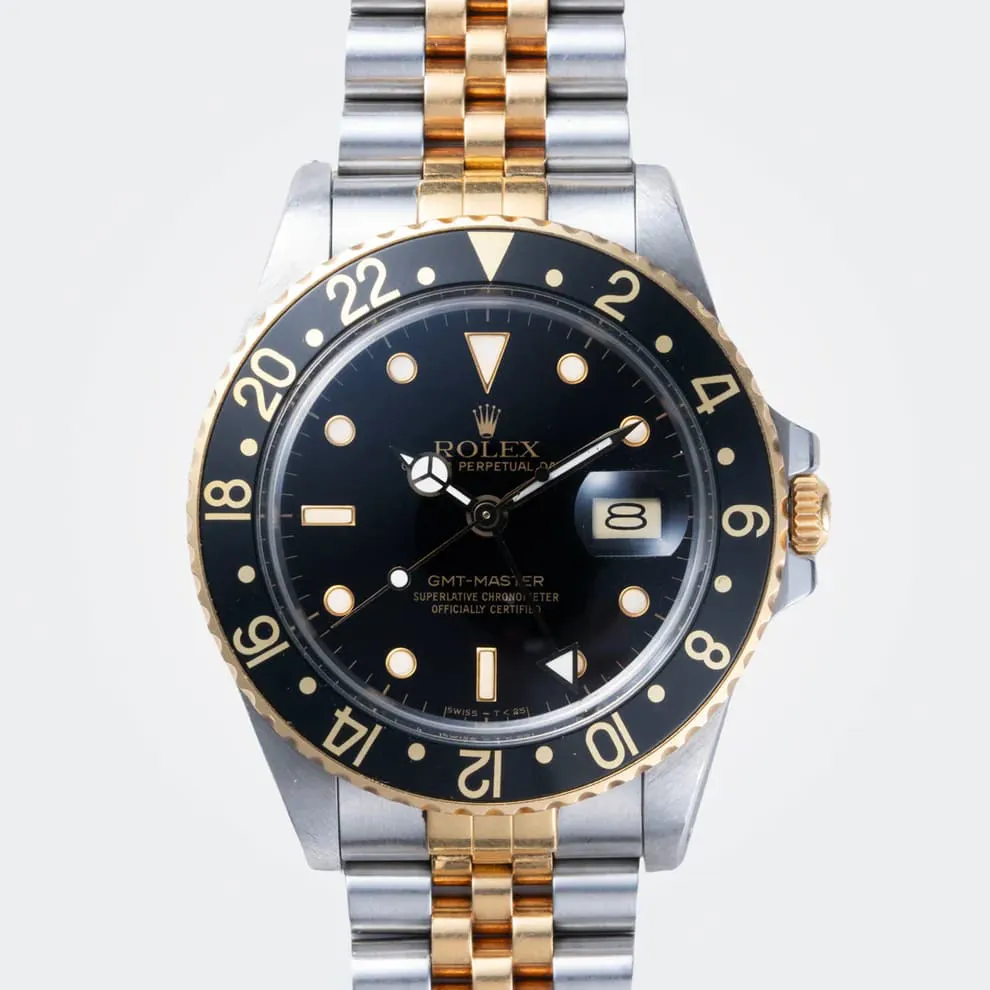 Rolex GMT-Master 16753 40mm Stainless steel Black