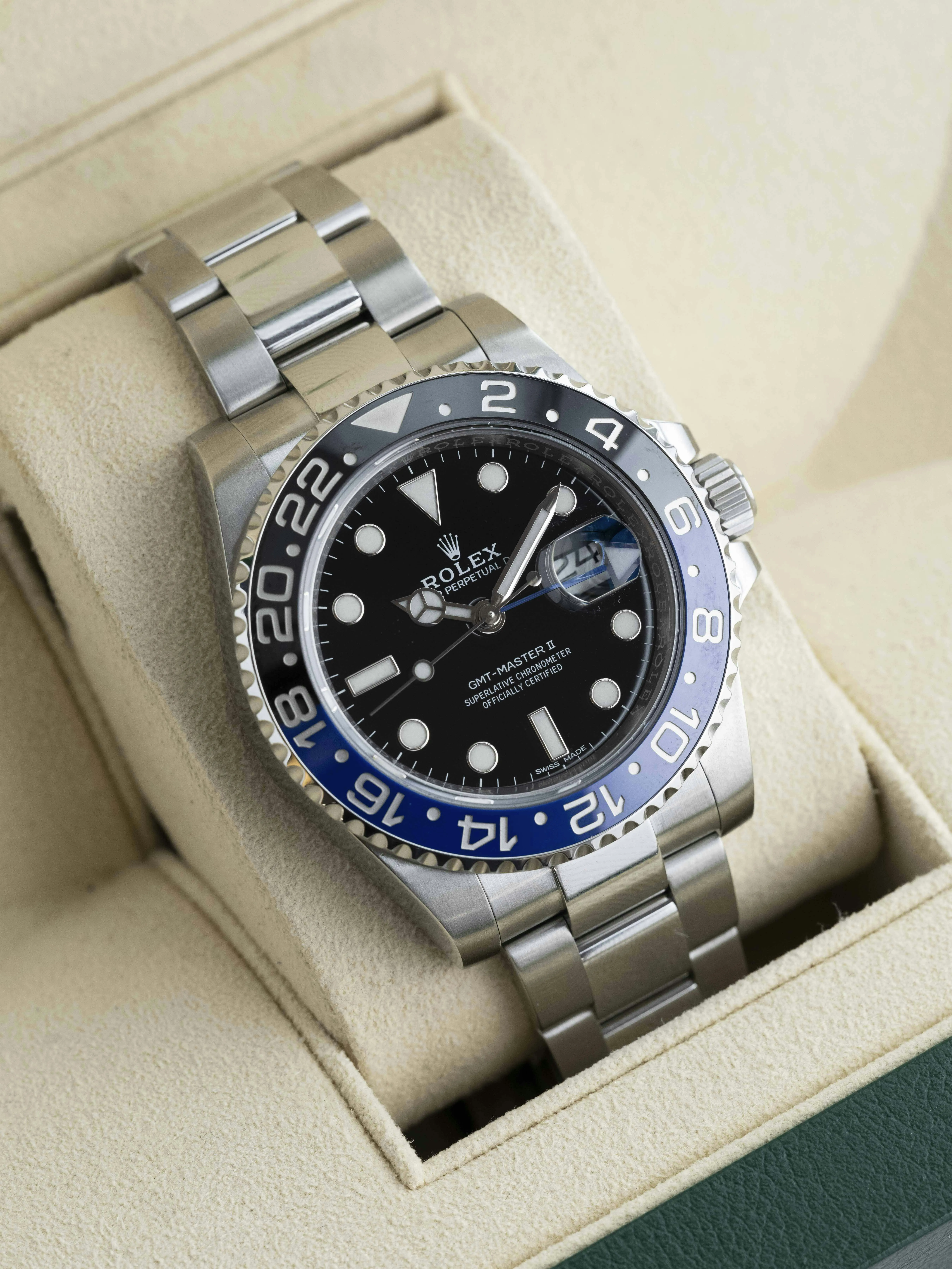 Rolex GMT-Master II 116710BLNR 40mm Stainless steel Black 15