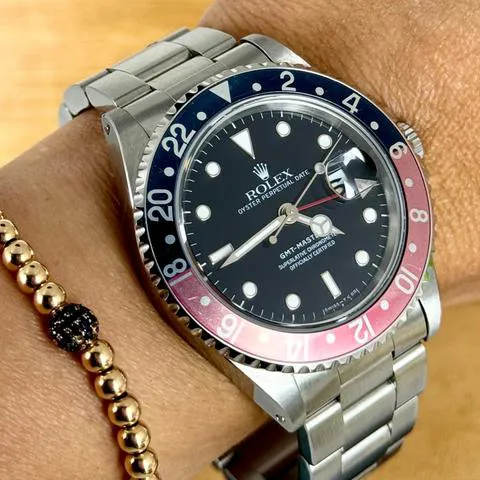 Rolex GMT-Master II 16710 40mm Stainless steel Black